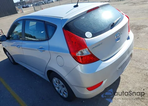 2016 Hyundai Accent Se z USA, uszkodzony, nr VIN KMHCT5AE3GU252593
